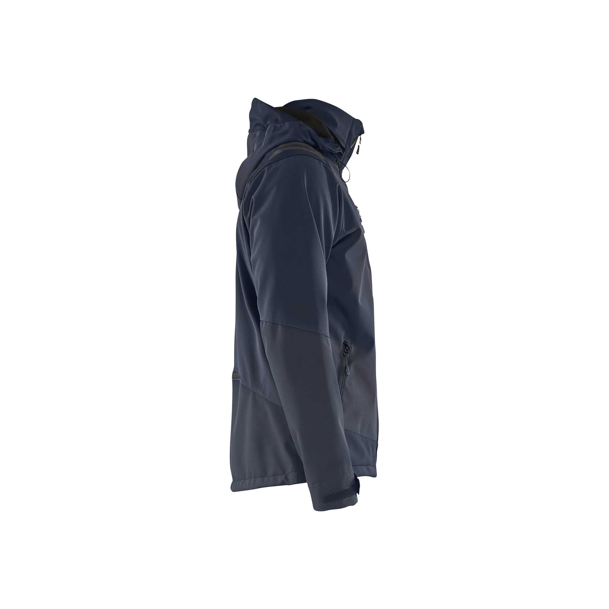BLAKLADER 47492513 Softshell Jacket Hi Vis Reflective Softshell Work Jacket MEN - Waterproof